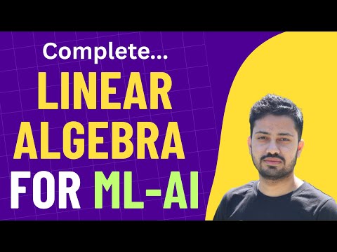 01 The Importance of Linear Algebra in AI Machine Learning Data Science Bangla