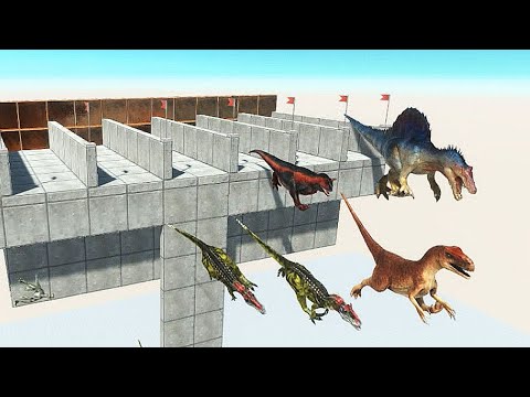 Carnivore Dinosaurs Deadly Leap - Animal Revolt Battle Simulator
