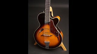 Video thumbnail for Gretsch G3900 Sunburst Archtop 1999 demo by Guitar Gallery by Guitar Gallery