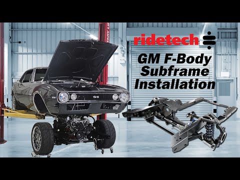 Ridetech Install | F & X-Body Performance Subframe