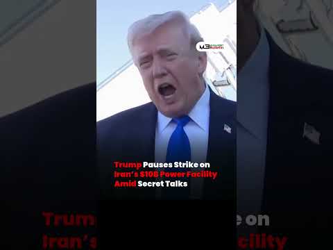 Trump Halts Planned Strike on Iran Power Facility