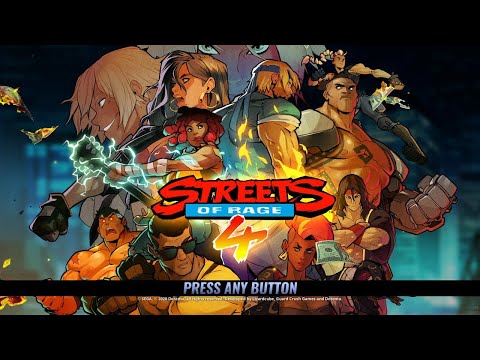 Streets of Rage 4 (Retro) (PC) 【Longplay】