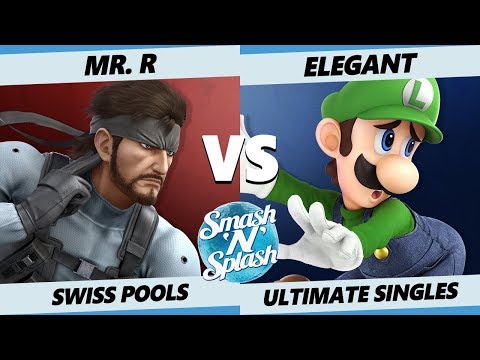 SNS5 SSBU - bc | Mr.R  (Snake) Vs. Elegant (Luigi) Smash Ultimate Tournament Pools