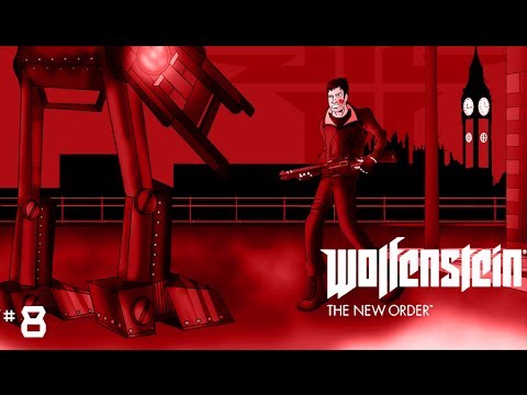 Let's Play Wolfenstein: The New Order Xbox 360 Part 8 | Eisenwald Prison Part 1