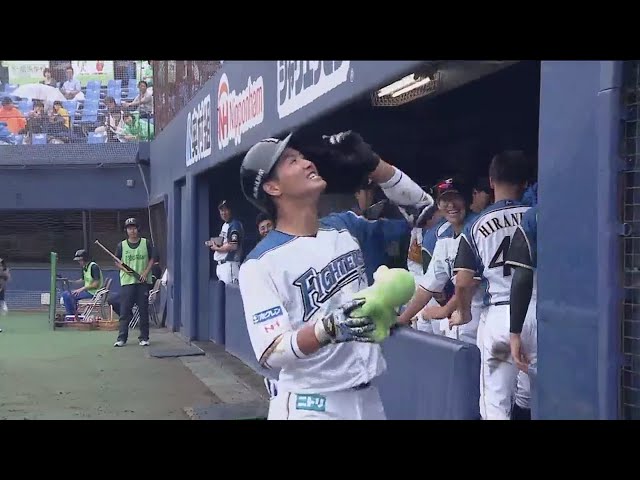 【ファーム】ファイターズ・郡 第1号ホームランで貴重な追加点!! 2018/6/23 F-G(ファーム)