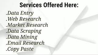 Top Virtual Assistant for Data Entry, Mining & Web Research