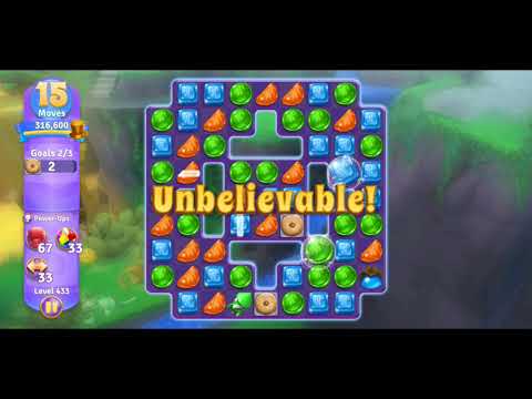 Willy Wonka's World of Candy Level 433 Complete - No Hacks (Android/IOS)