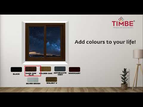 Timbe UPVC Mesh Window