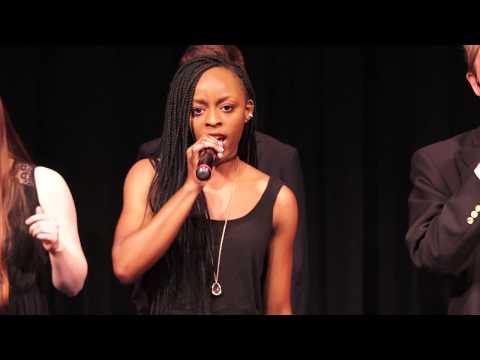 "Bottom of the River" Delta Rae Acapella - Notre Dame's Halftime