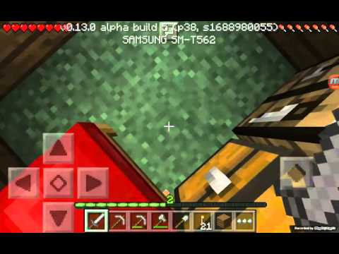 Minecraft pe bölüm 2 maden ve chest odasi