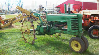preview picture of video 'Aumann November 2013 Antique Tractor Auction - Parts Tractors'