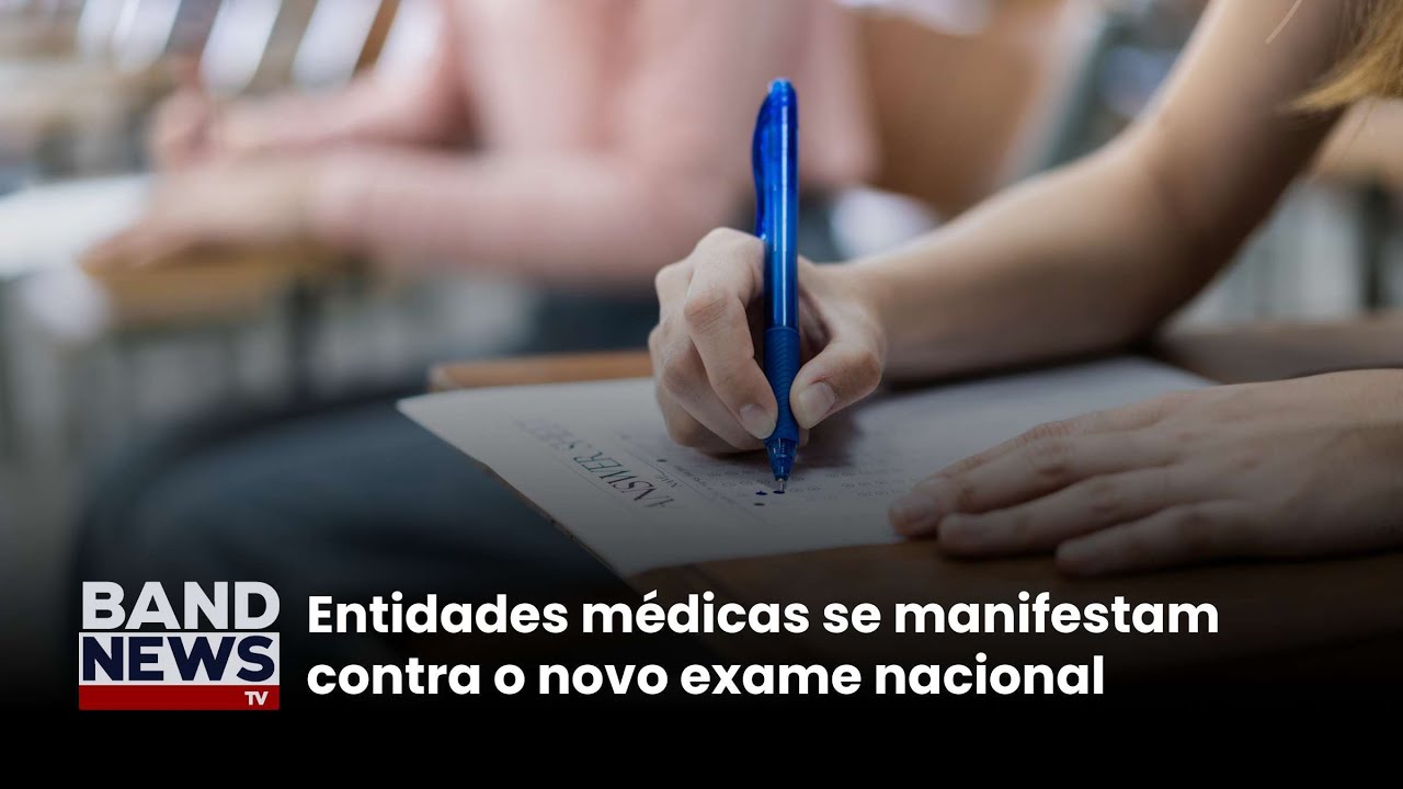 Exame vai avaliar qualidade dos cursos de formação de médicos no Brasil | BandNewsTV