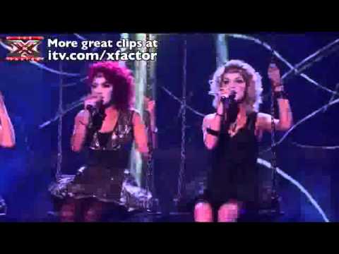 Little Mix (rhythmix) sings ET - The X Factor 2011 Live Show 4 - Halloween