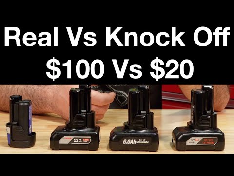 Bosch 6ah Vs The Knock Off