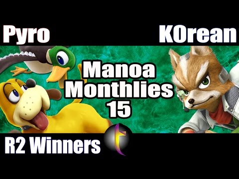 MM15 Singles: SSB Wii U - WR2 - Pyro vs K0rean