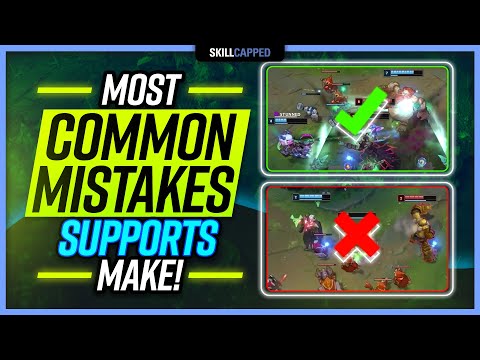 Low Elo Bad Habits: The MOST Common Mistakes by Support Players! - Support Guide