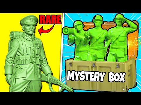 I bought the Largest ARMY MEN Mystery Box EVER...
