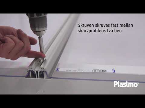 Takplast Plastmo SunGlaze Rök Komplett Tak 4 mm