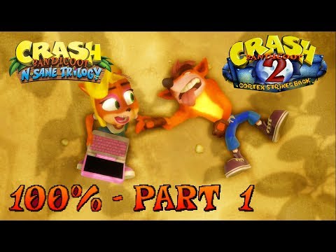 Crash Bandicoot 2 - N. Sane Trilogy - 100% Walkthrough, Part 1: Intro