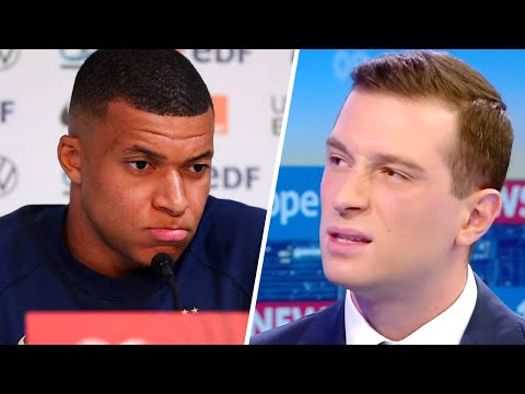 Jordan Bardella responds to Kylian Mbappé: "I'm embarrassed to see him giving lessons"