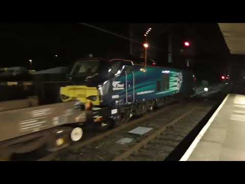 68033/ 68002 6c46 Sellafield - Carlisle Kingmoor flasks, 11th October 2017