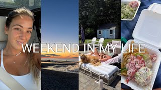 VLOG: lobster rolls on cape, workout event, + first moments in Nashville !