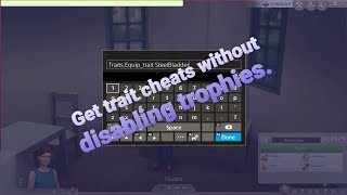 Sims 4 PS4 - Trait cheats DON