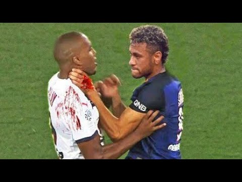 [乱闘・一触即発] ネイマール ブチ切れ・乱闘集 neymar fight