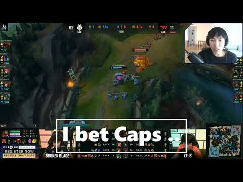 Doublelift impressed by Faker flash vs Caps - FIXED (Doublelift Commentary)