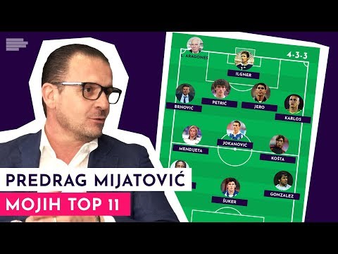 Mojih TOP 11: Peđa Mijatović bira svojih idealnih 11! | S01E06