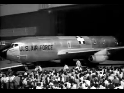 Boeing KC-135A Stratotanker Newsreel - 7/16/56