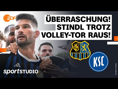 1. FC Saarbrücken – Karlsruher SC Highlights | DFB-Pokal 2023/24 | sportstudio