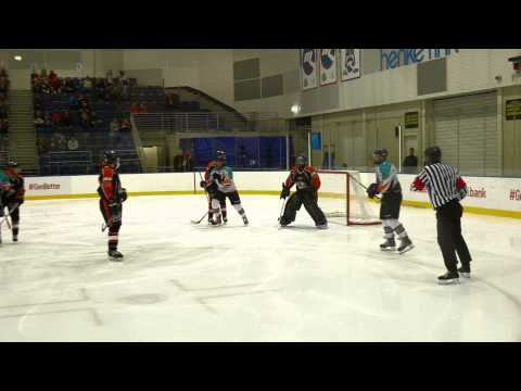 Kevin Harvey - goal vs Melbourne Mustangs 18/07/2015 | Sydney Ice Dogs
