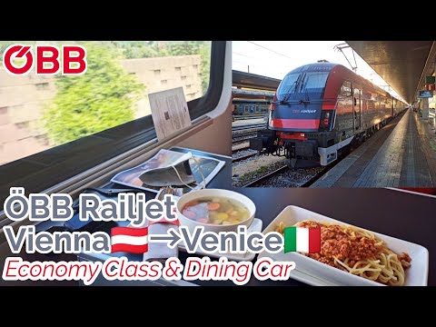 Vienna to Venice by ÖBB Railjet from 29,90€ / Economy Class & Dining Car