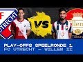 EDIVISIE | Play-offs speelronde 1 - FC Utrecht - Willem II