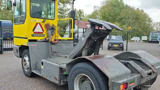 Terberg YT180 Dish 25T - Hub reduction - Cummins - Agricultural License terminal tractor for sale - Image 4 | Machineryline US Terberg YT180 Dish 25T - Hub reduction - Cummins - Agricultural License terminal tractor | Image 4 - Machineryline