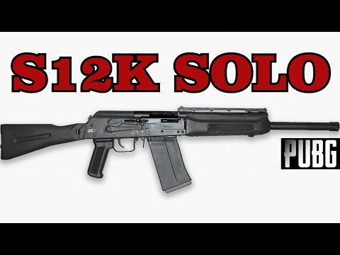 PUBG XBOX | SOLO | S12K w/ suppressor is OP?