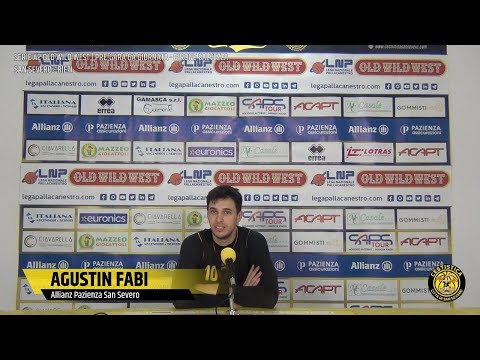 05/05/2023 | Conferenza Stampa pre-partita - San Severo vs Rieti - Agustin Fabi