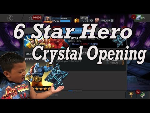 6 Star Hero Crystal Opening (Dad's 8th) - Marvel Contest of Champions