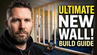 Room Division Wall Build From Start To Finish