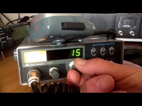 MIDLAND 3001 Precision Series 40 channel AM CB radio