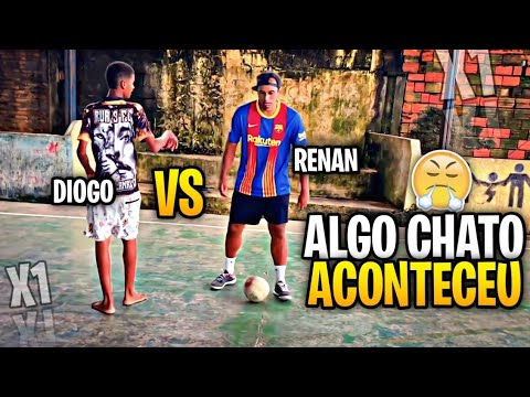 NÃO É POSSÍVEL QUE ISSO ACONTECEU 🤷🏾‍♂️ - X1  RENAN vs DIOGO