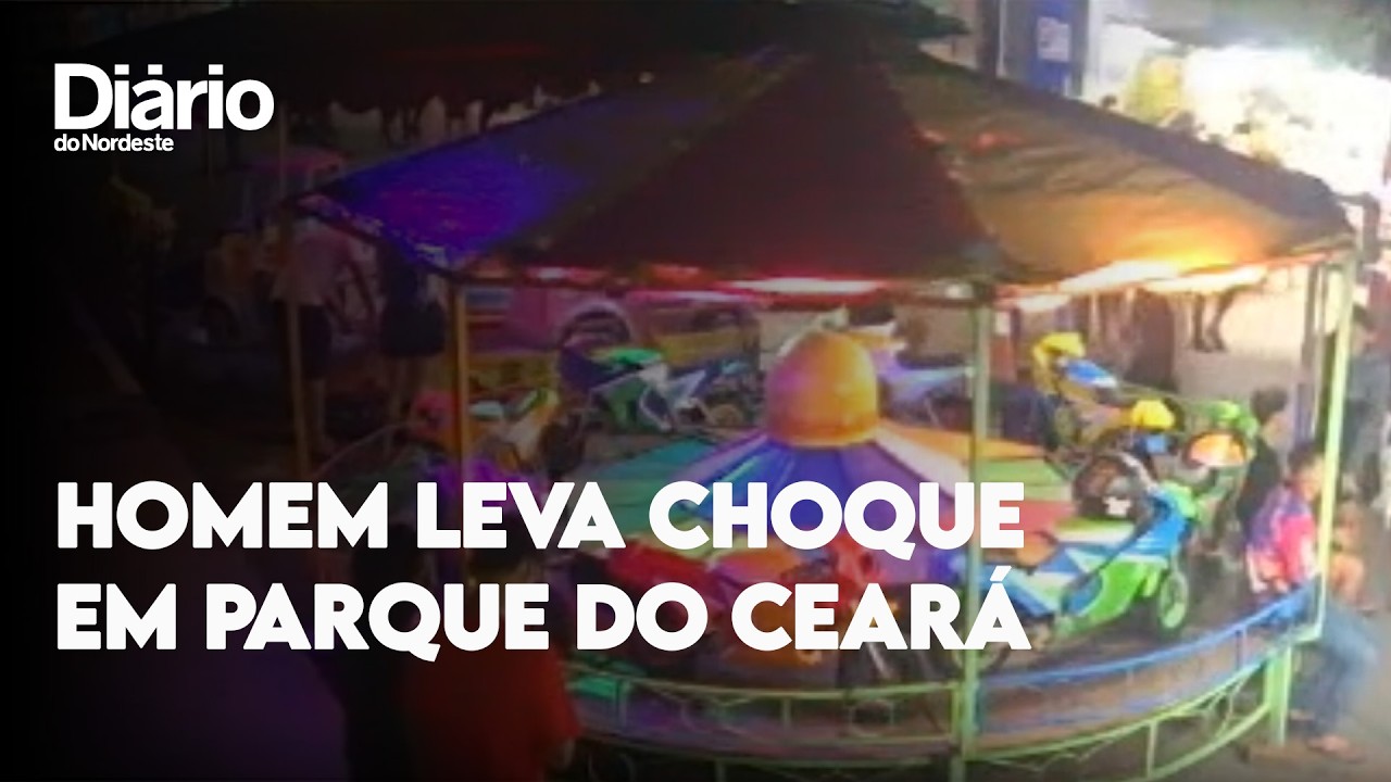 Imagem da notícia Homem leva choque em brinquedo de parque de diversões em Guaraciaba do Norte