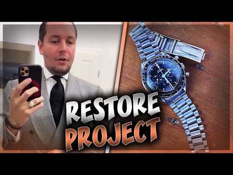 OMEGA Speedmaster Restore Project 🧐 Marc Gebauer Instagram Story