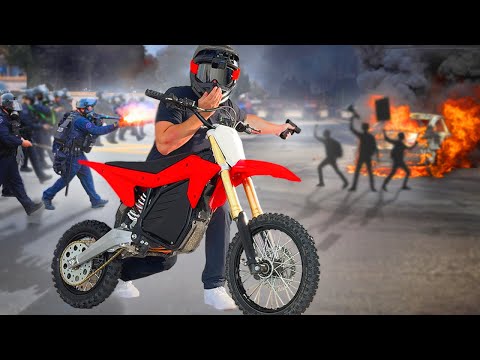 I Took My Mini Bike to "The Death Riots"