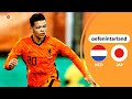 Debutantenbal bij Oranjevrouwen | samenvatting Nederland - Japan | oefeninterland