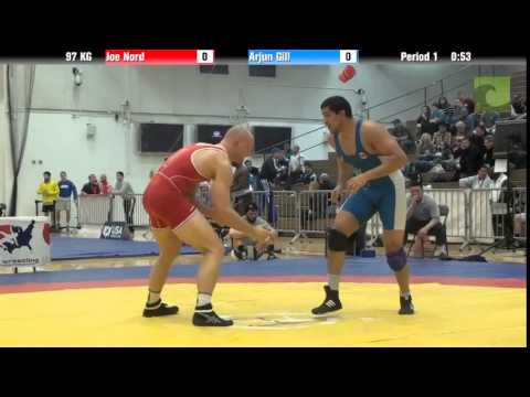 97 KG QF - Joe Nord (Minnesota Storm) vs. Arjun Gill (Canada)