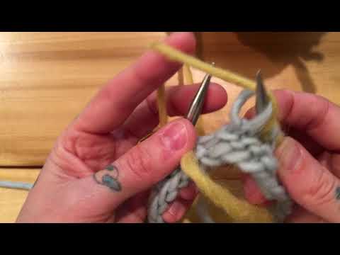 Continental 2 Color Brioche in the Round