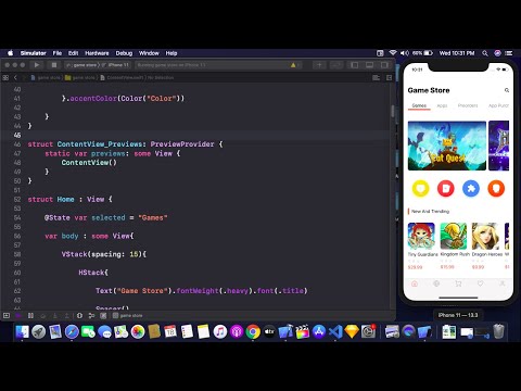 Designing Custom App Store UI Using SwiftUI - Custom App Store Using SwiftUI - SwiftUI Tutorial