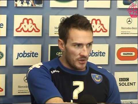Liam Lawrence's Pompey press conference